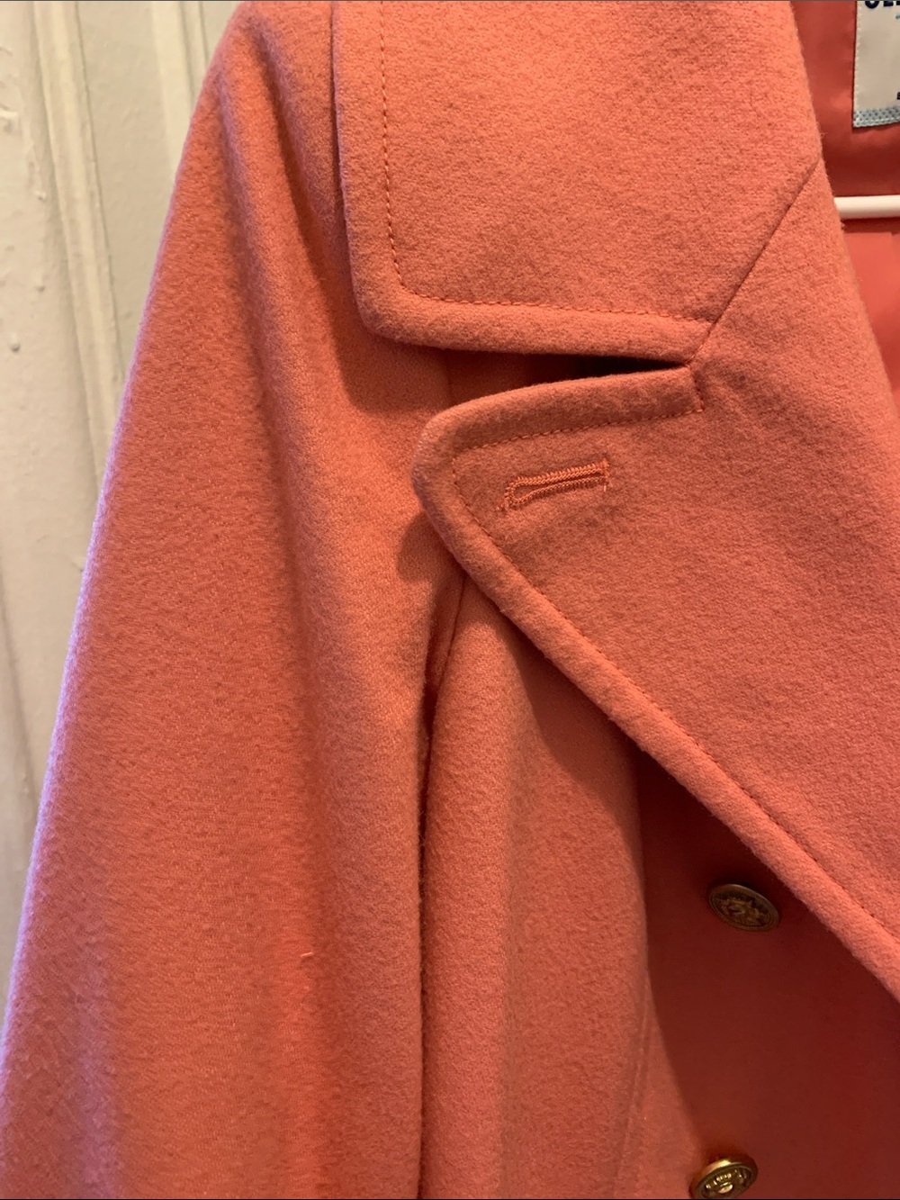 Old Navy Coral Double-Breasted Peacoat - Picture 6 of 8